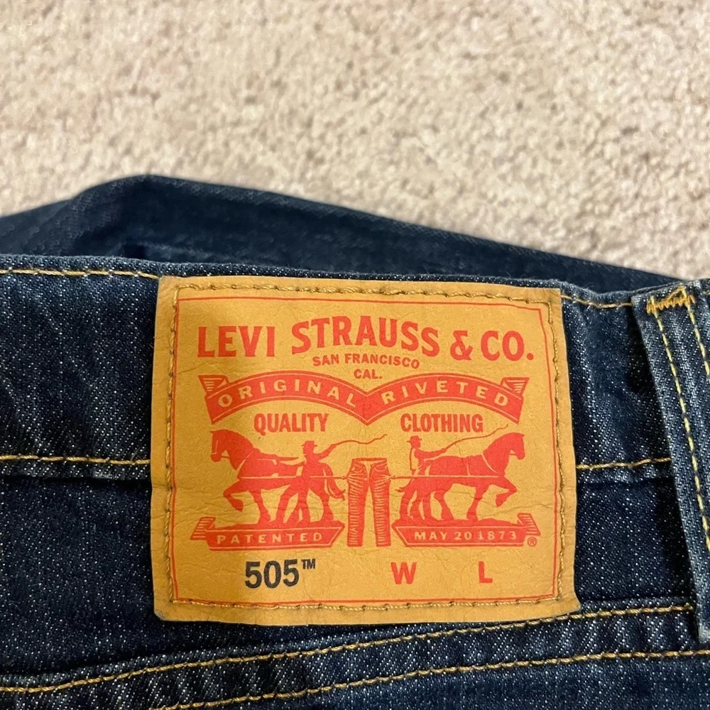 Levi’s 505 Regular Fit Dark Wash Jeans